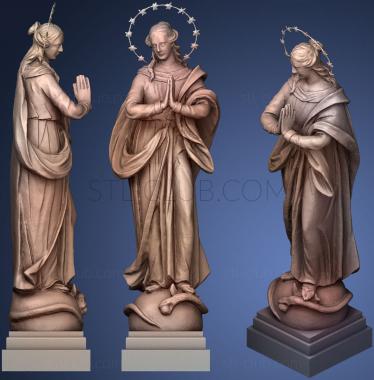 3D model Statue 88 (STL)